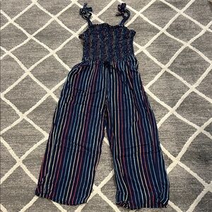 Epic Threads Striped Girls Jumpsuit